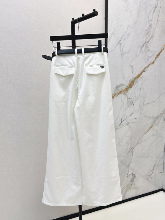 Celi 25fw embroidered pants