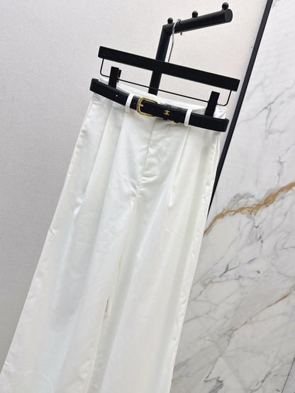 Celi 25fw embroidered pants