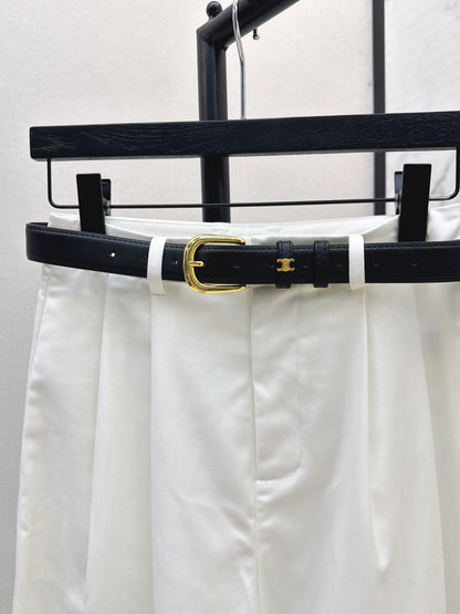 Celi 25fw embroidered pants