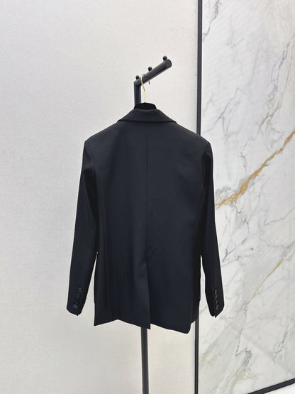 Chan 25fw embroidered blazer