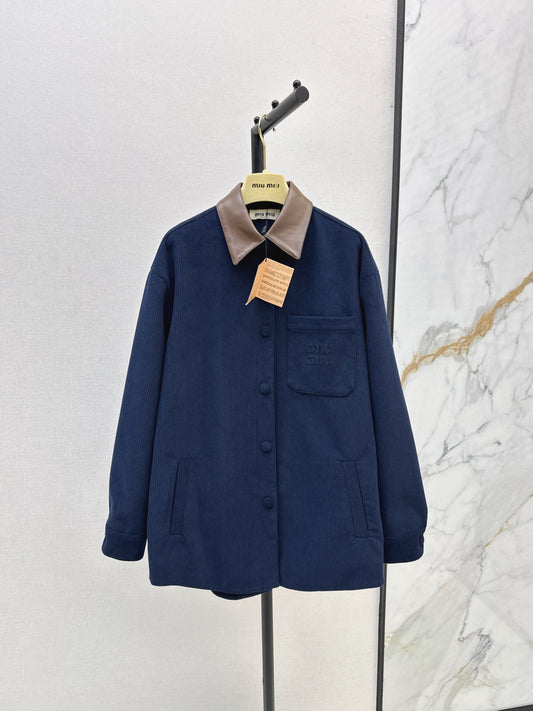 Miu 25fw corduroy jacket