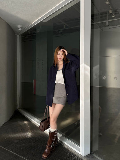 Miu 25fw corduroy jacket