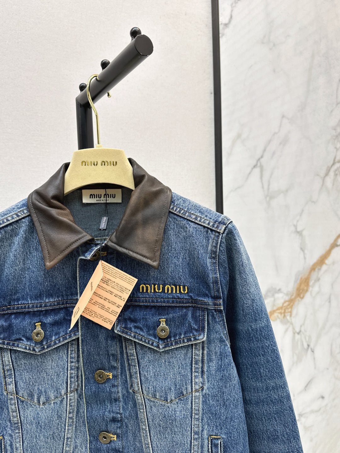 Miu 25fw denim jacket