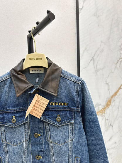 Miu 25fw denim jacket