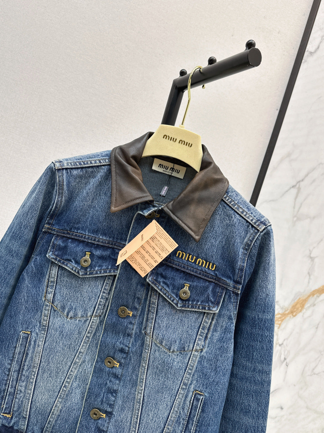 Miu 25fw denim jacket