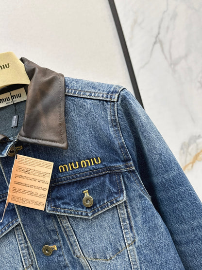 Miu 25fw denim jacket