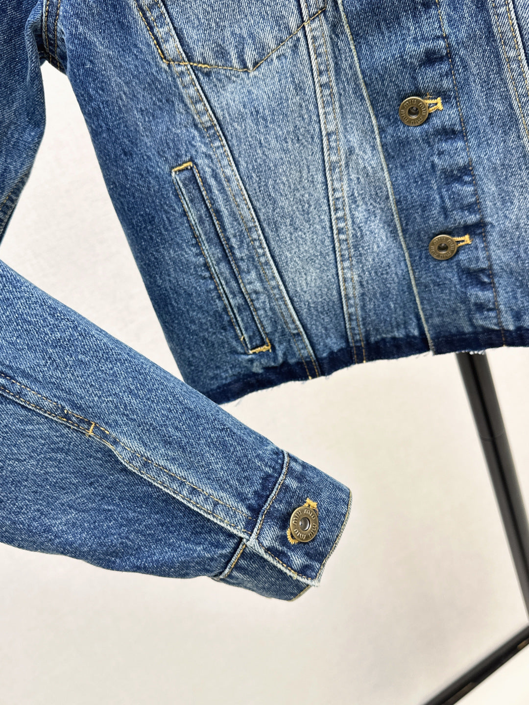 Miu 25fw denim jacket