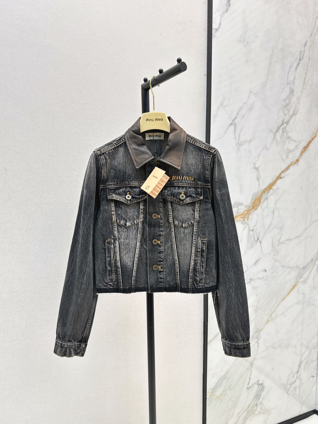 Miu 25fw denim jacket