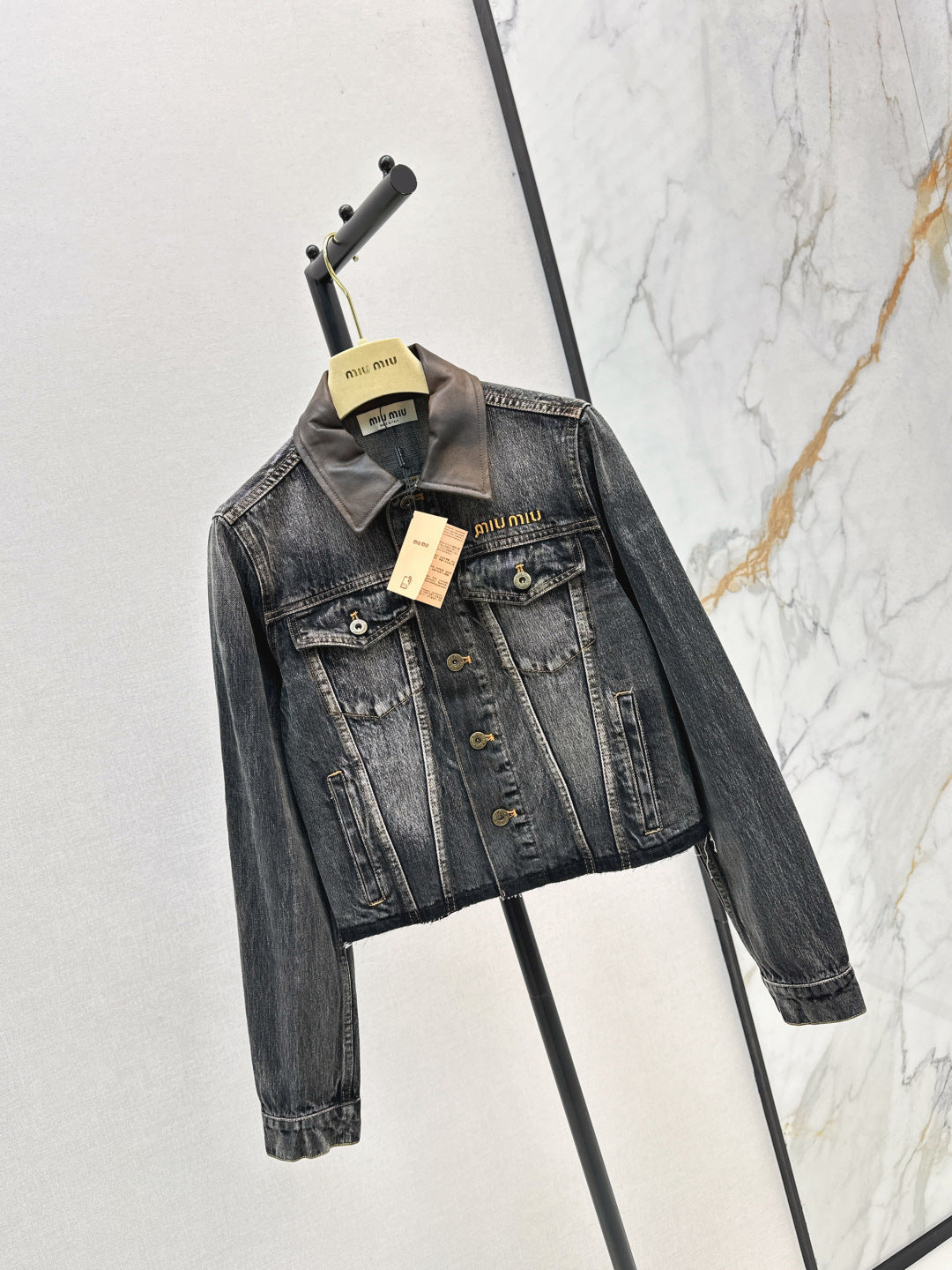 Miu 25fw denim jacket