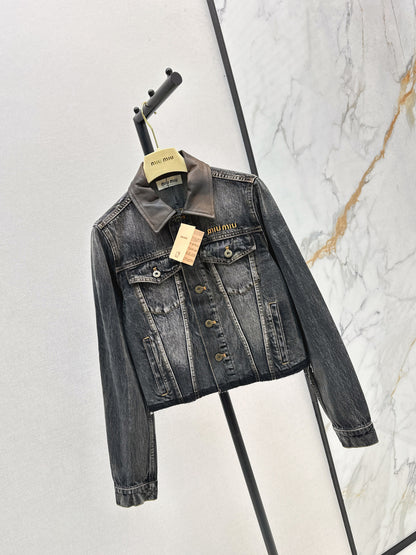 Miu 25fw denim jacket
