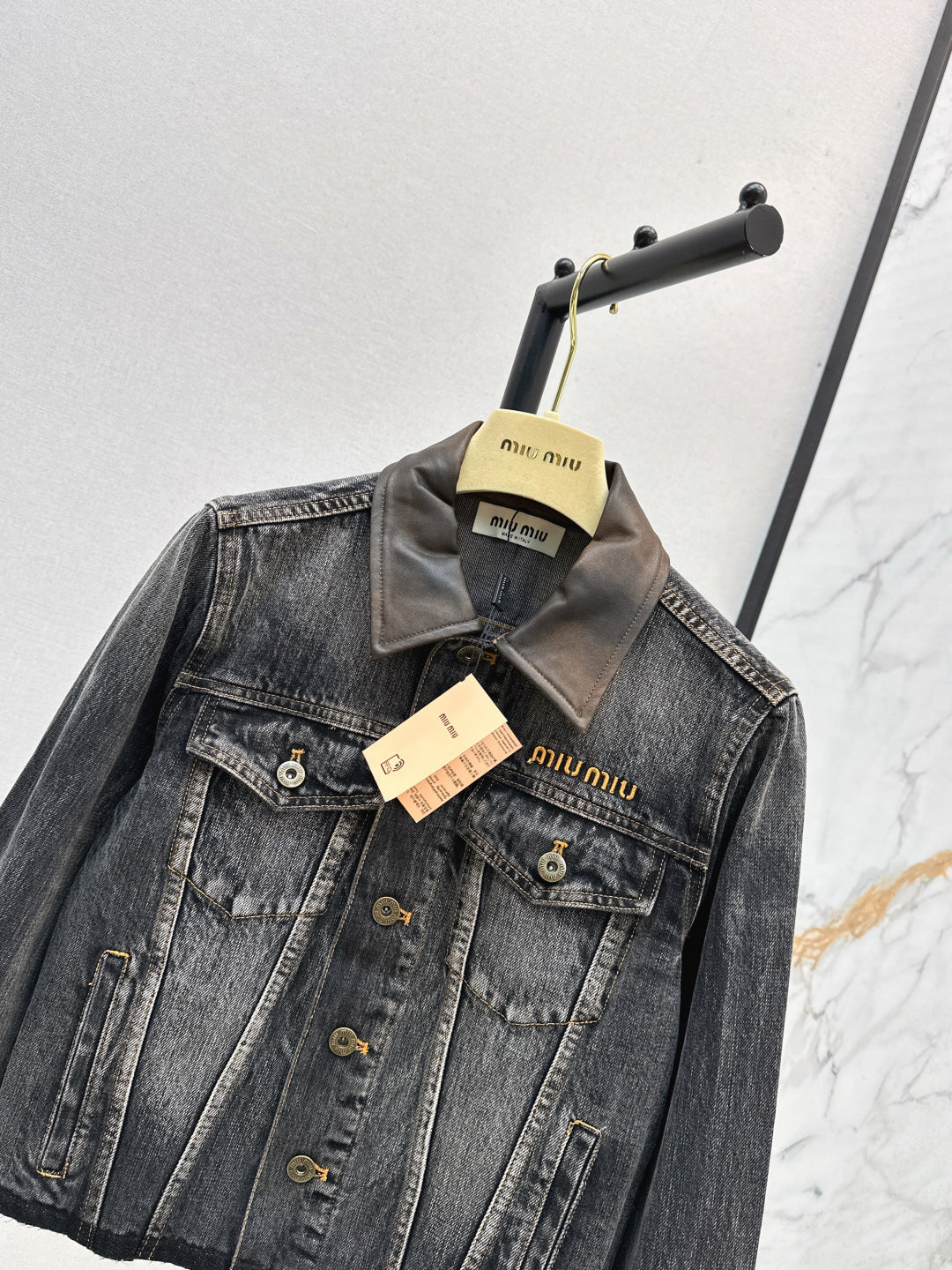 Miu 25fw denim jacket