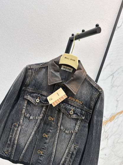 Miu 25fw denim jacket