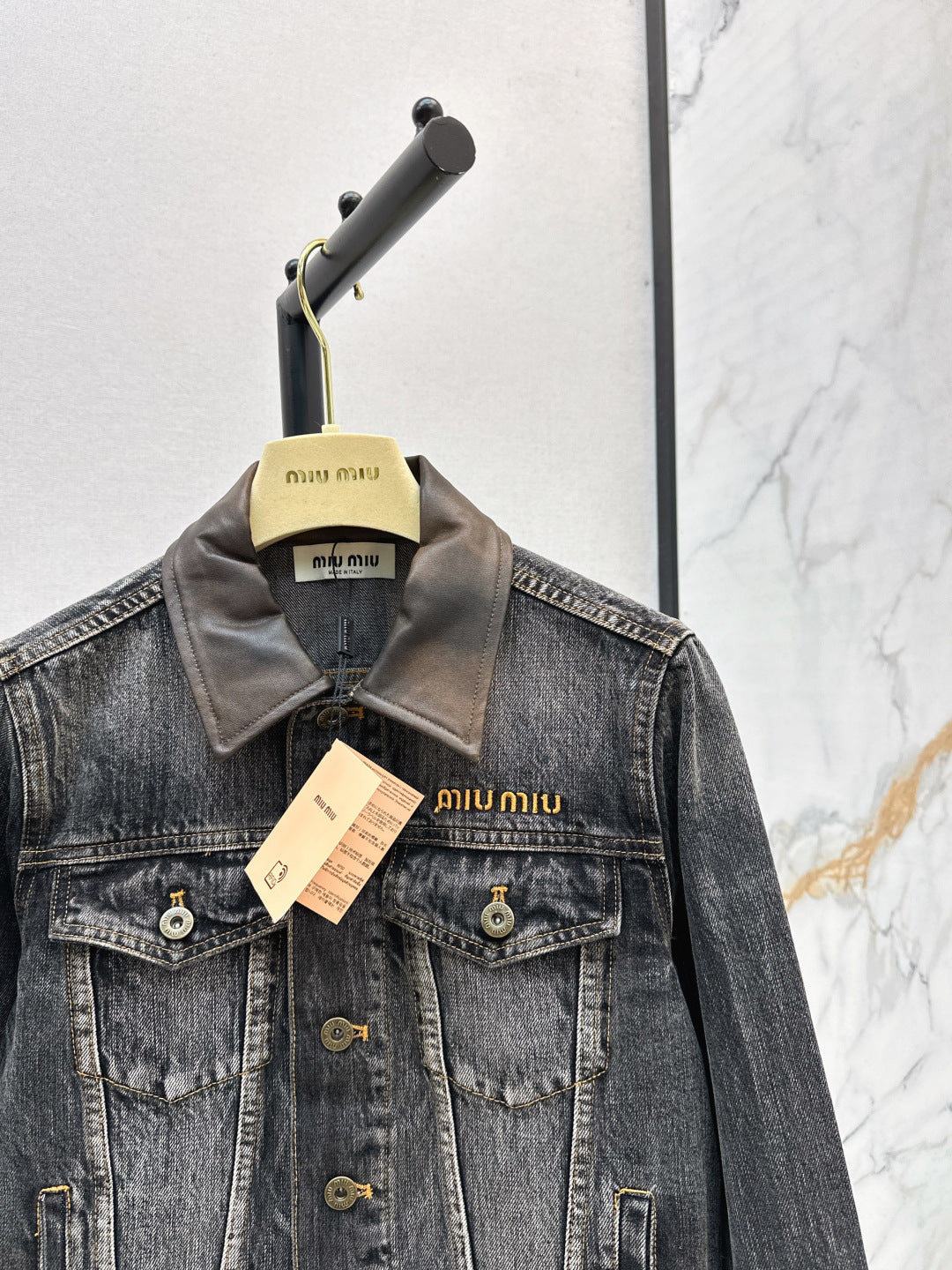 Miu 25fw denim jacket
