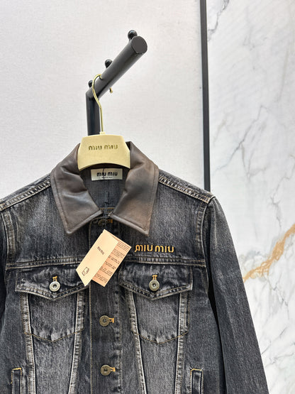 Miu 25fw denim jacket