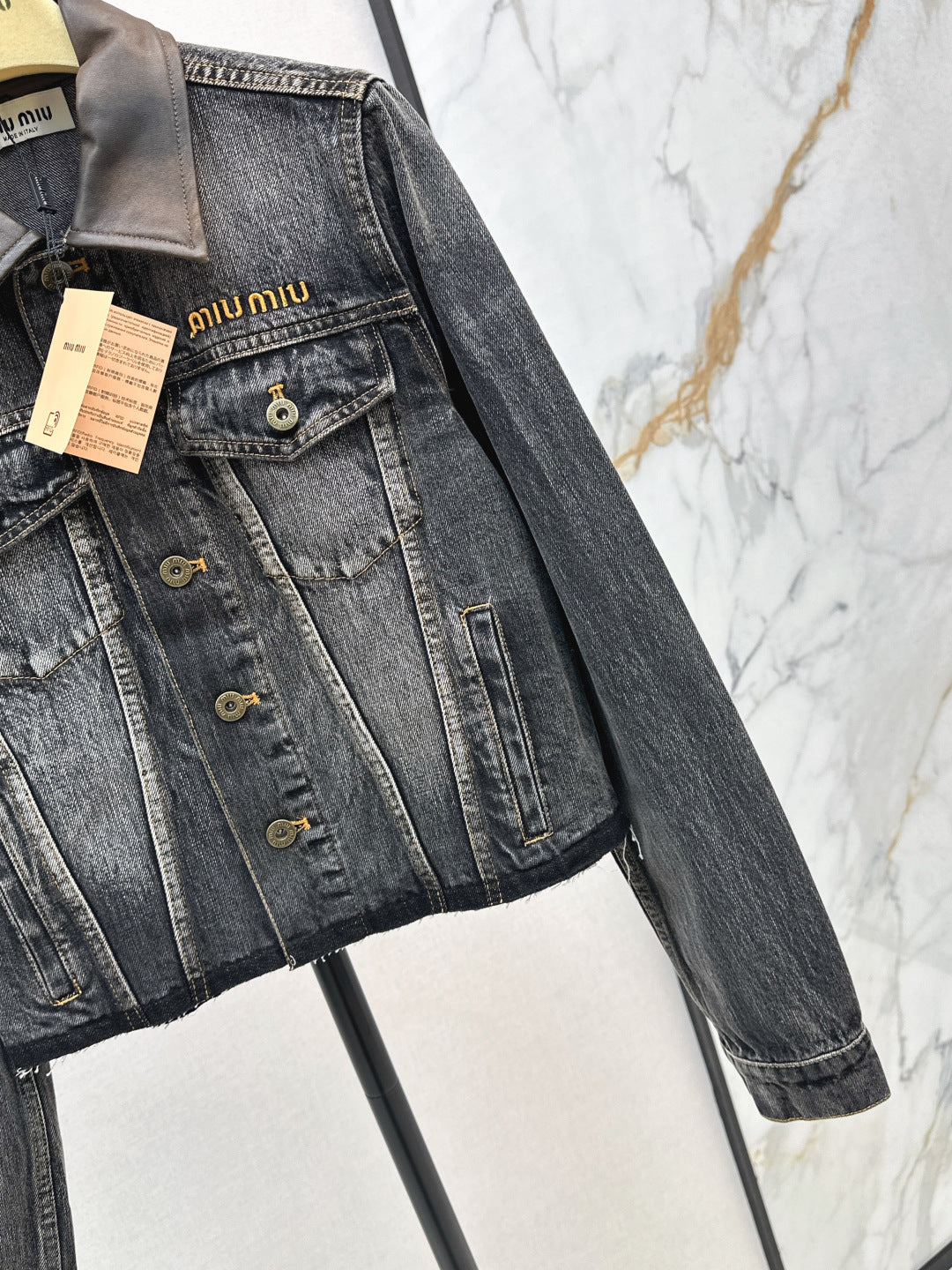Miu 25fw denim jacket