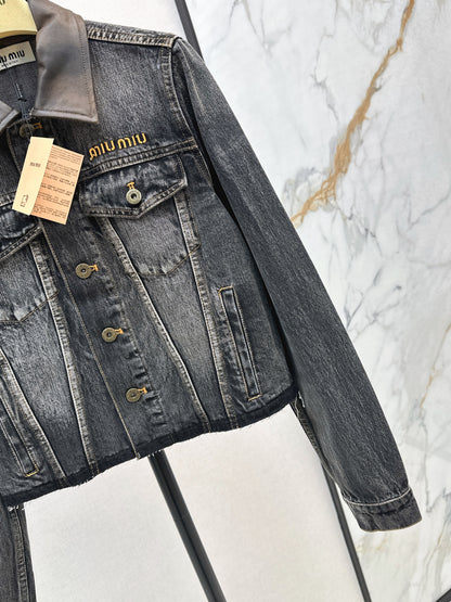 Miu 25fw denim jacket