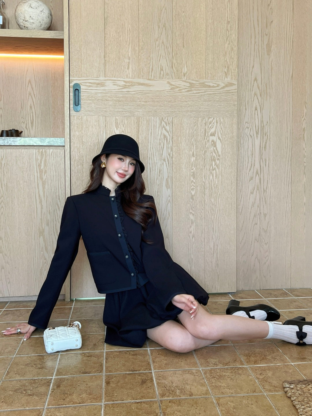 CD 25fw lace jacket