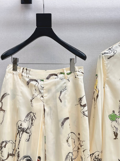 Loro 25fw printed short