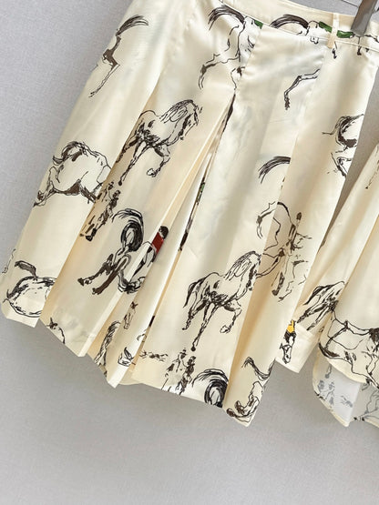 Loro 25fw printed short