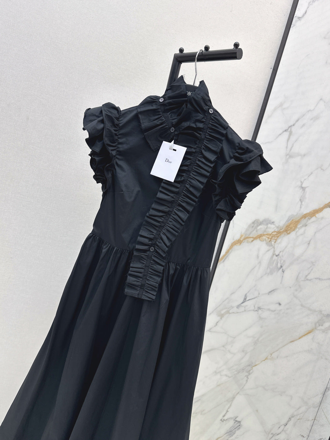 CD 25fw ruffle dress