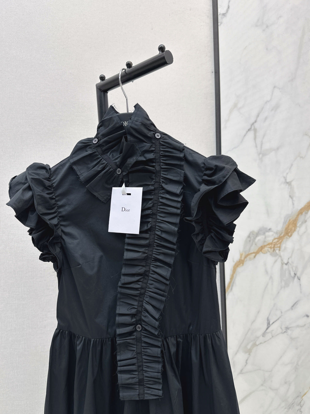 CD 25fw ruffle dress