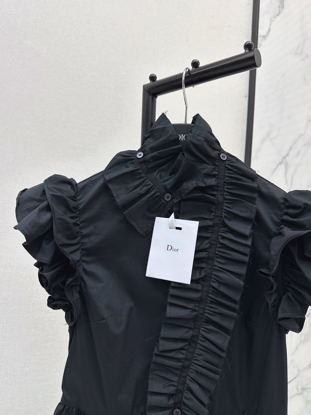 CD 25fw ruffle dress