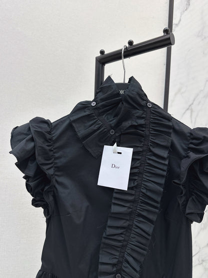 CD 25fw ruffle dress