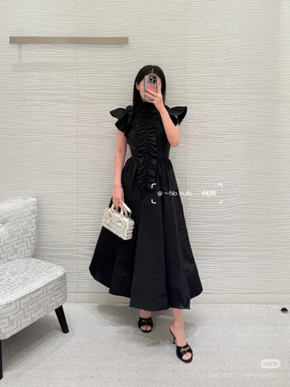 CD 25fw ruffle dress