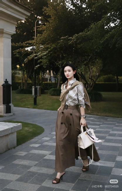 Bur 25fw skirt