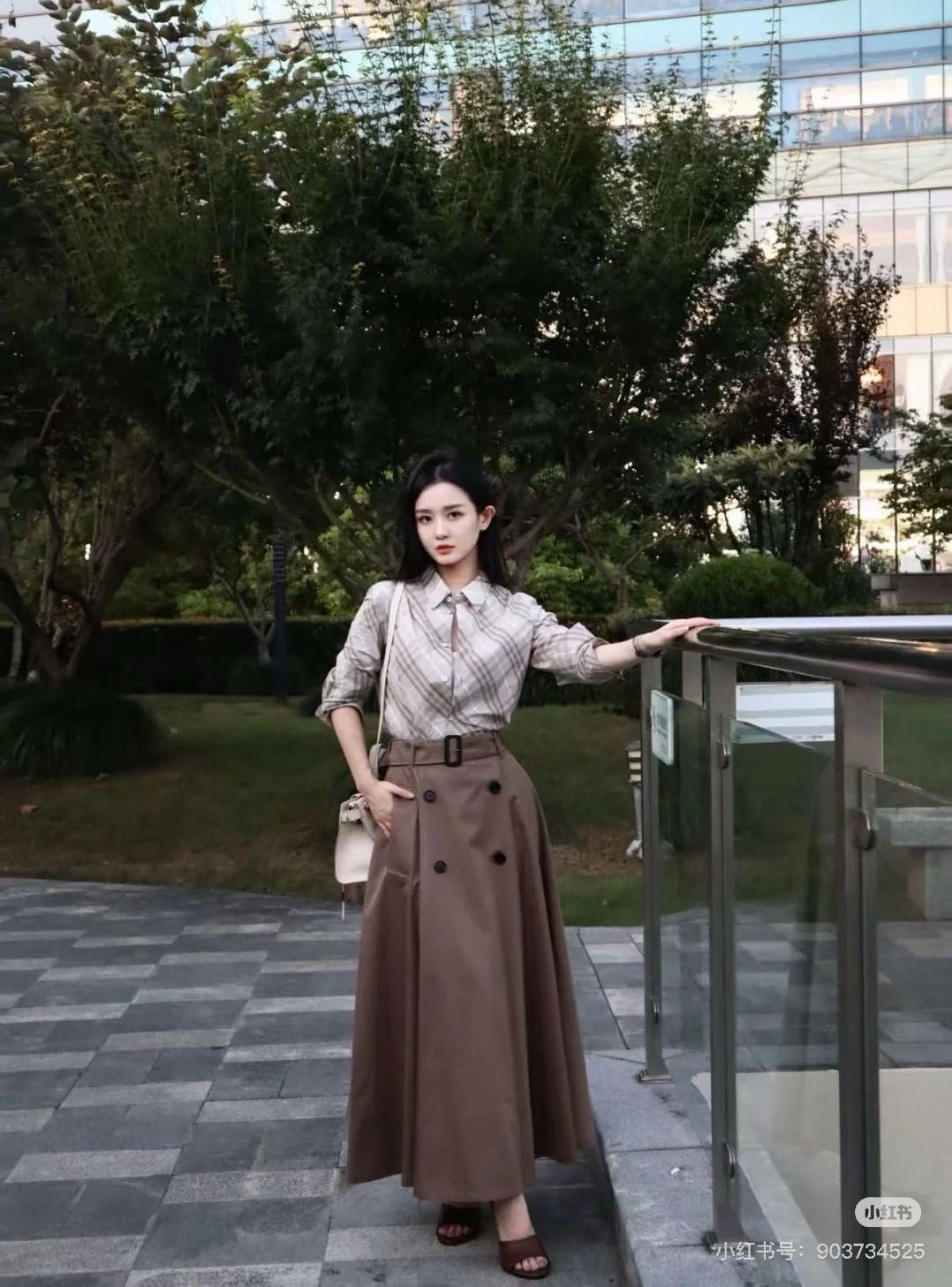 Bur 25fw skirt