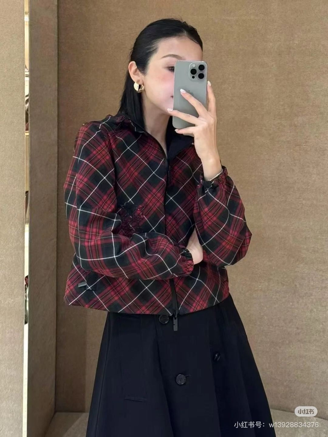 Bur 25fw reversible jacket