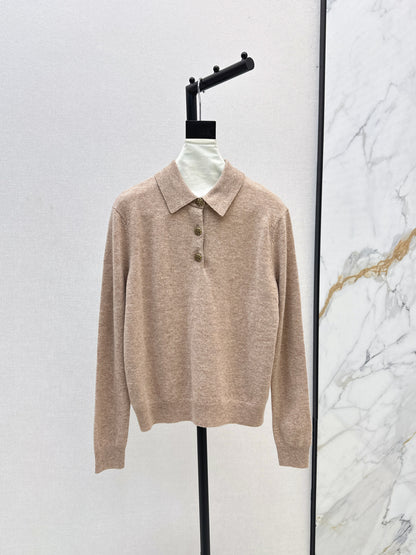 Loro 25fw lapel sweater
