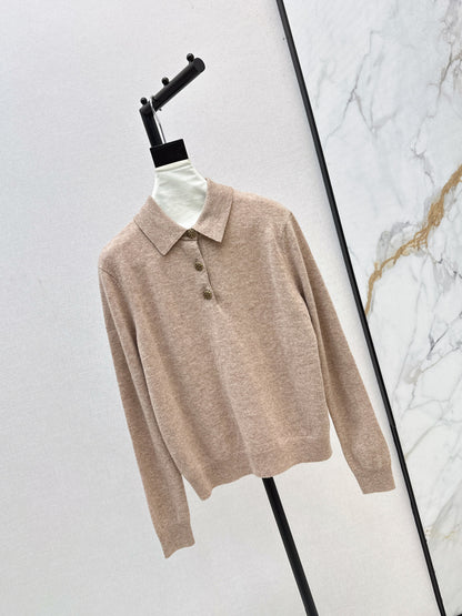 Loro 25fw lapel sweater