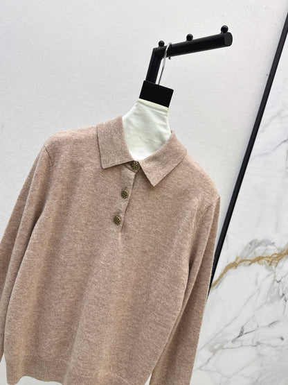 Loro 25fw lapel sweater
