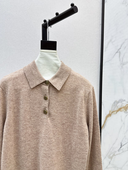 Loro 25fw lapel sweater