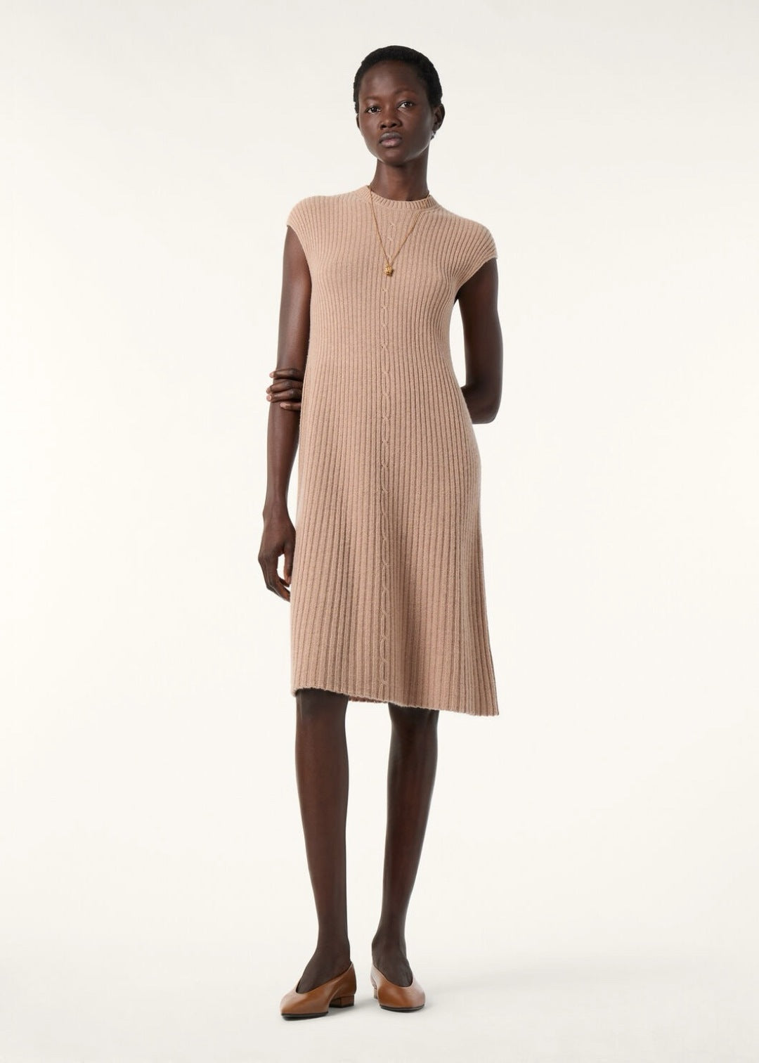 Loro 25fw cashmere dress