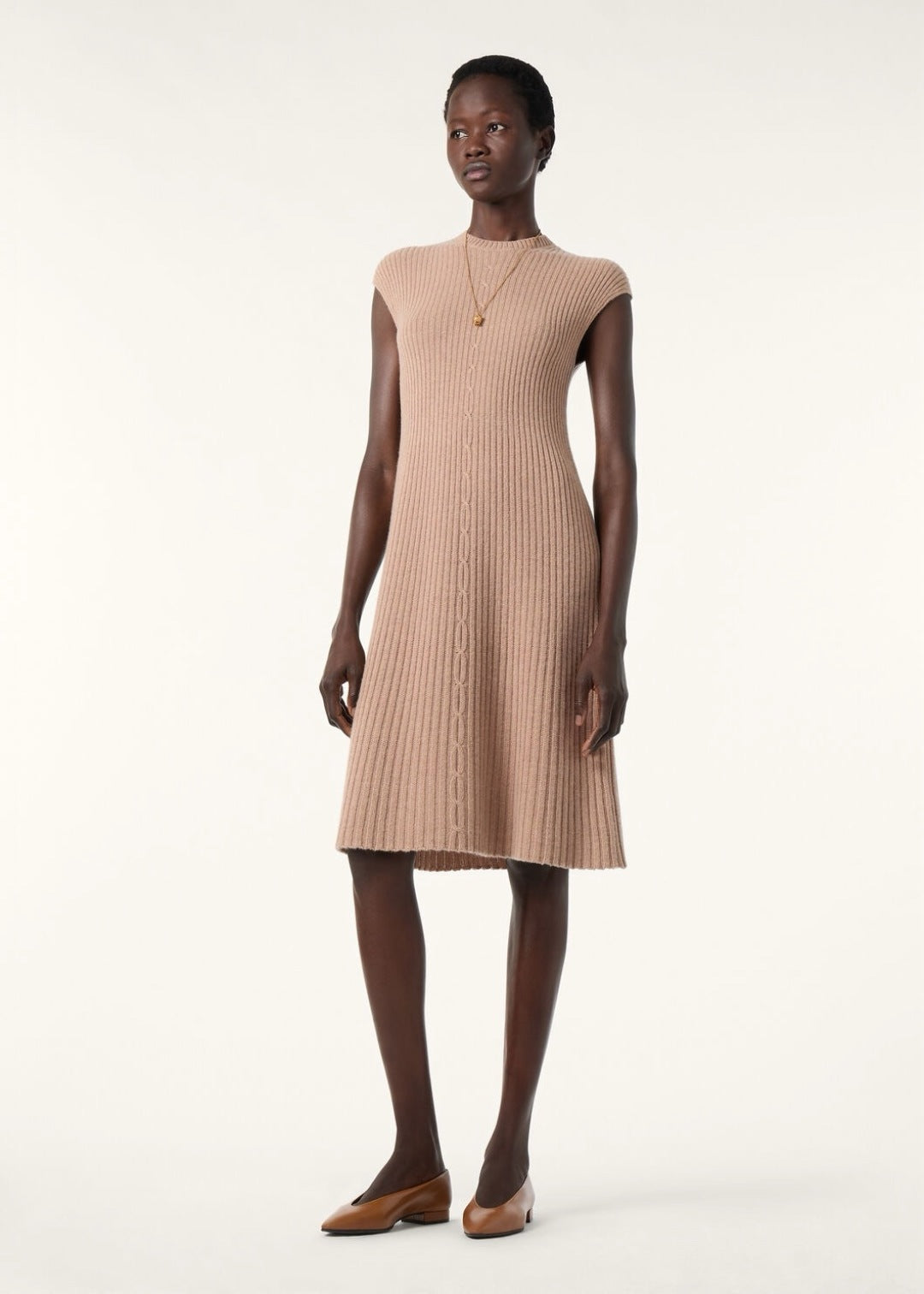 Loro 25fw cashmere dress