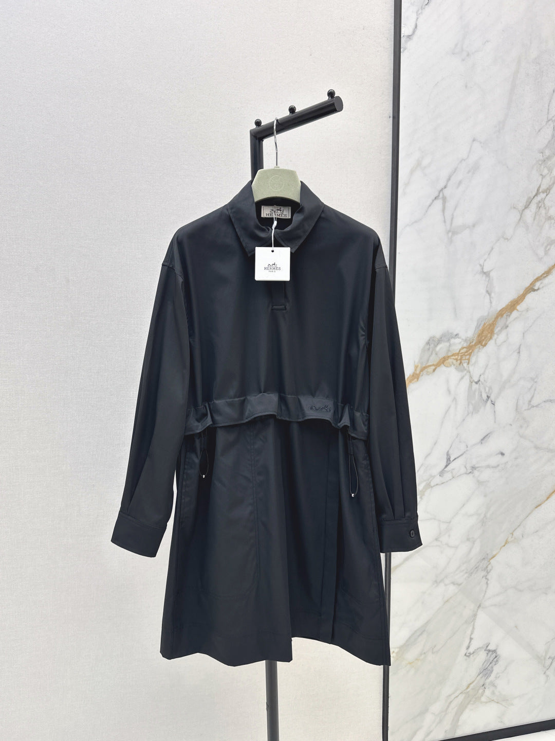 Herm 25fw drawstring dress
