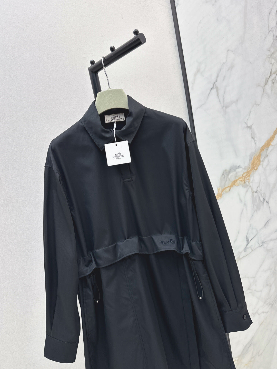 Herm 25fw drawstring dress