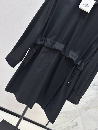 Herm 25fw drawstring dress