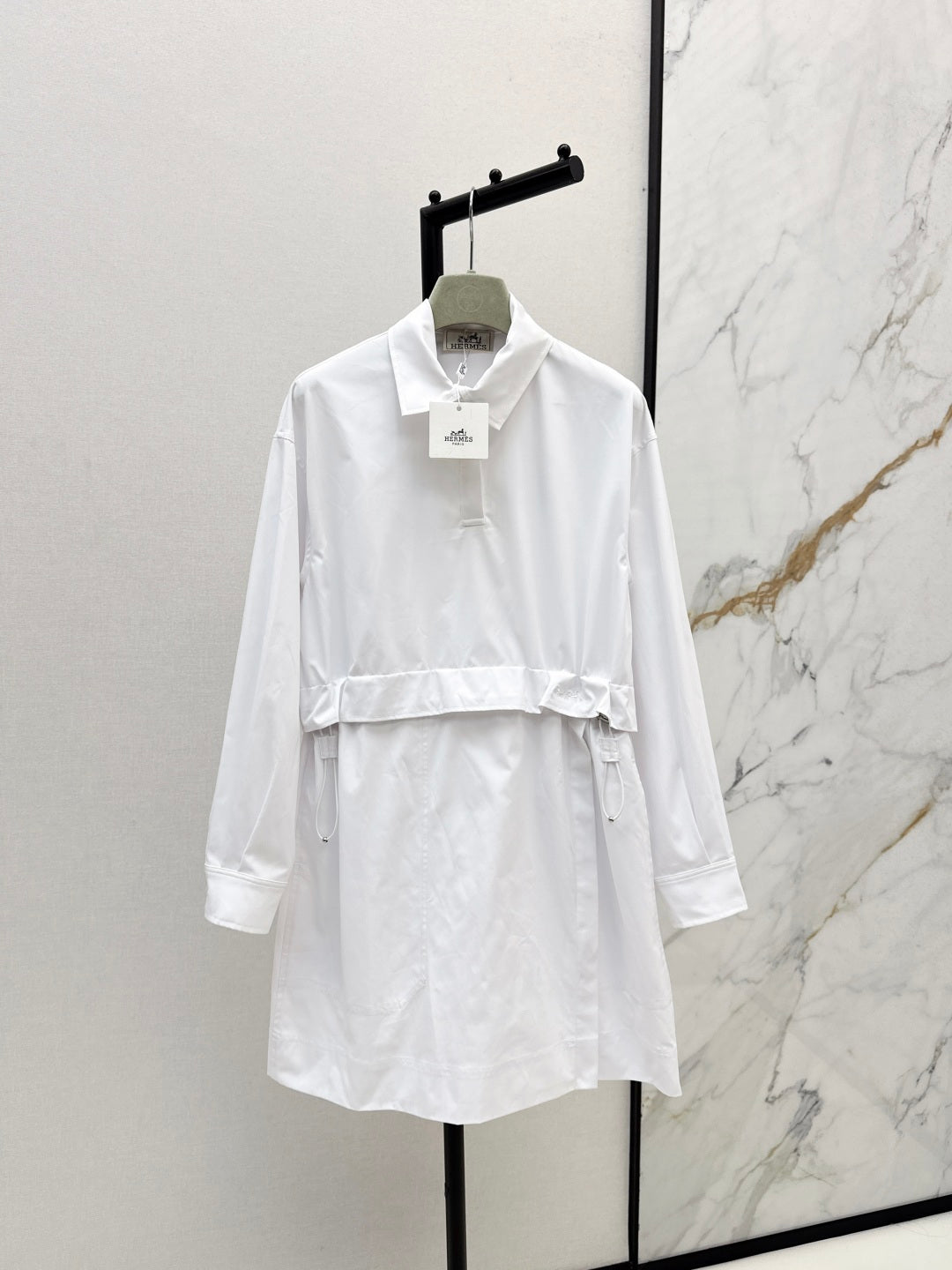 Herm 25fw drawstring dress