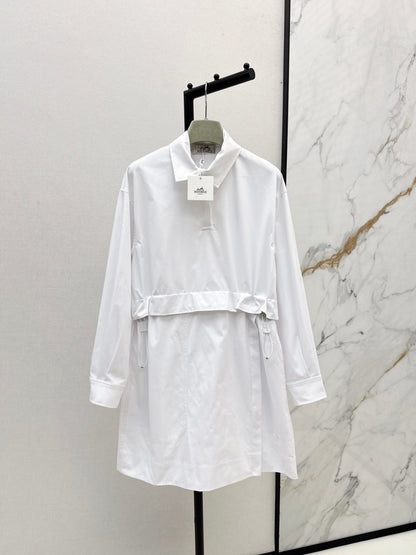 Herm 25fw drawstring dress