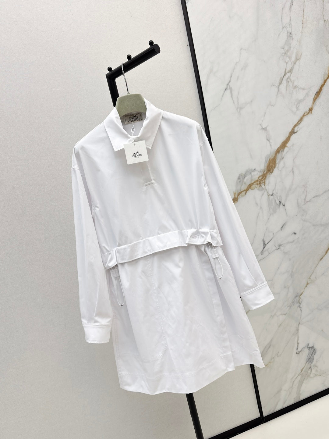 Herm 25fw drawstring dress