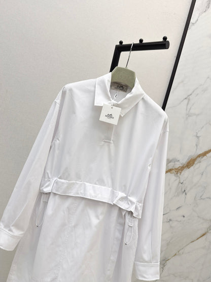 Herm 25fw drawstring dress