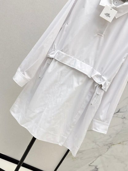Herm 25fw drawstring dress