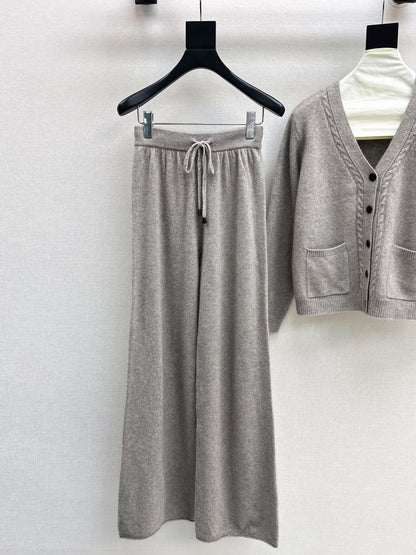 Loro 25fw knitted suit