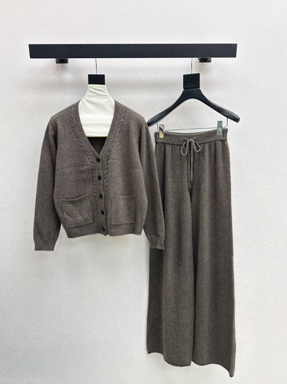 Loro 25fw knitted suit