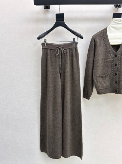 Loro 25fw knitted suit