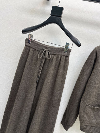 Loro 25fw knitted suit
