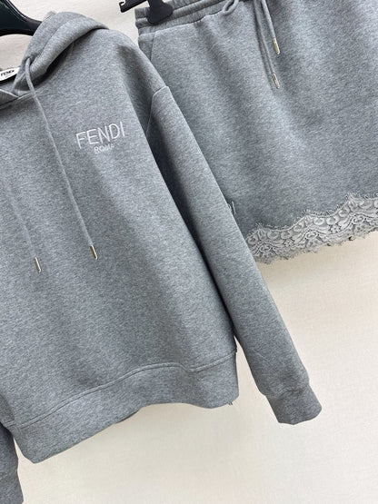 Fend 25fw lace suit